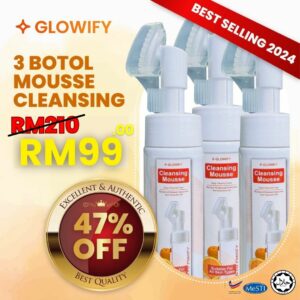 PEK JIMAT GLOWIFY CLEANSER 3 BOTOL